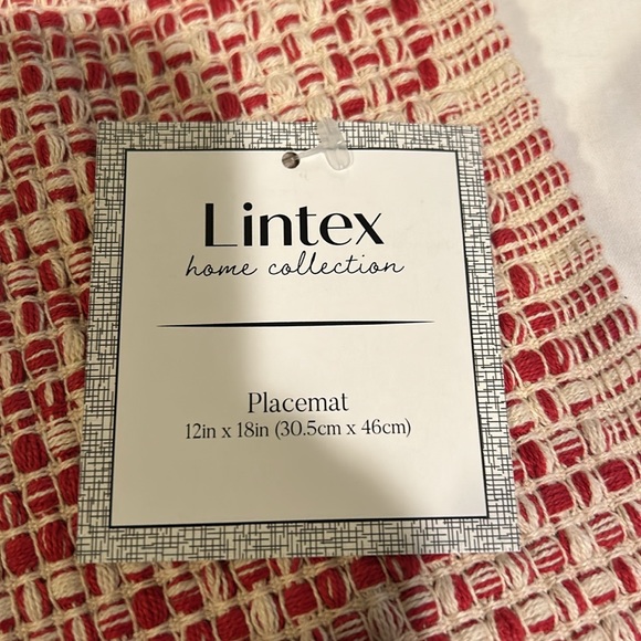 NWT Lintex Solana 100% Cotton Placemats 12X18 Pair (2) - Picture 9 of 14